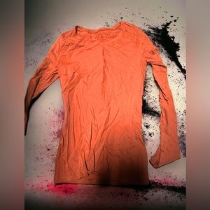 Dusty Copper Long Sleeve Top